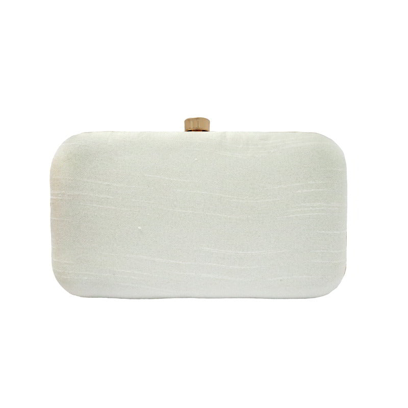 Bolso Naitra Flores 3D Biege Y Azul Agua