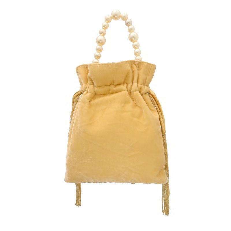Bombonera Sioux Beige Mostaza