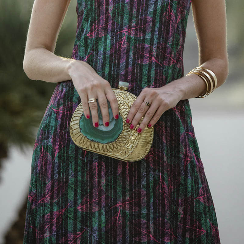 Clutch Deluxe Bhopal Verde Agua