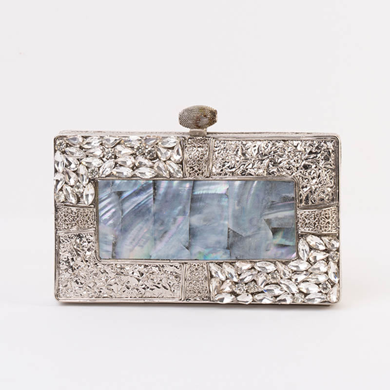 Clutch Deluxe Rukh Azul Plata