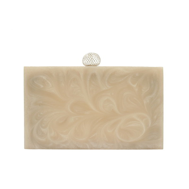 Clutch Karta Beige