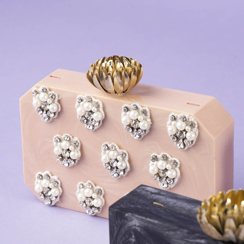 Clutch Loto Ritmo Rosa