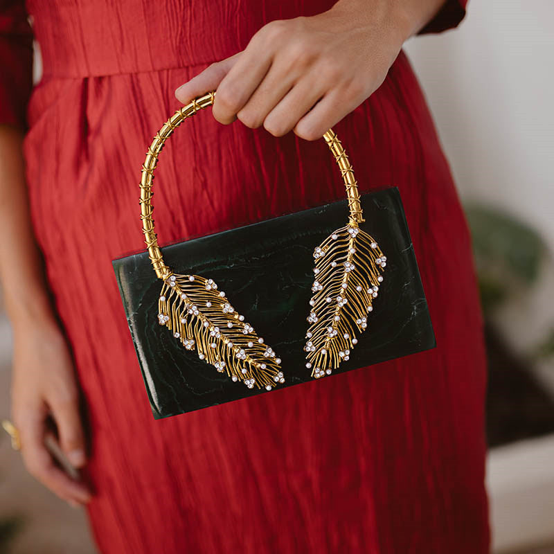 Clutch Luta Verde oscuro