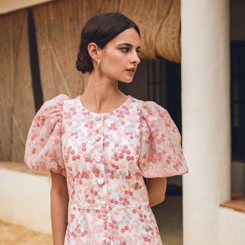 Pendiente Thera Acqua y Labradorita