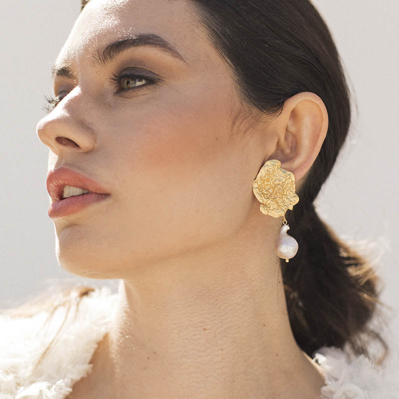 Pendientes Akeya Perla