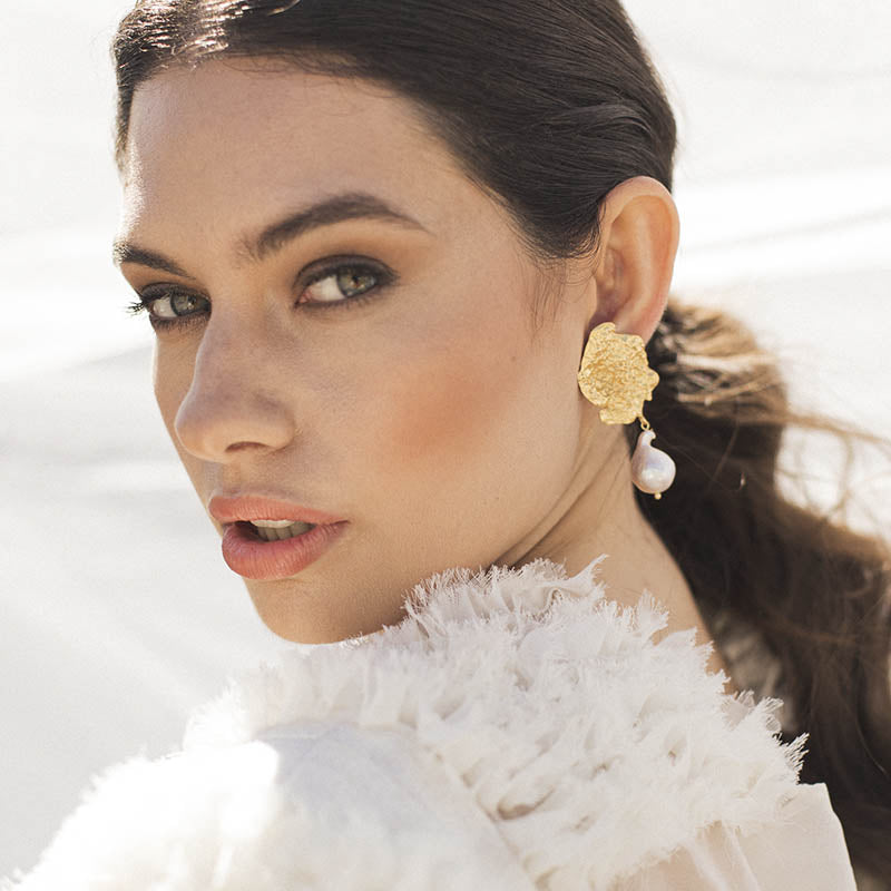 Pendientes Akeya Perla