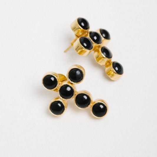 Pendientes Almudena Big Ed. Limitada Negro