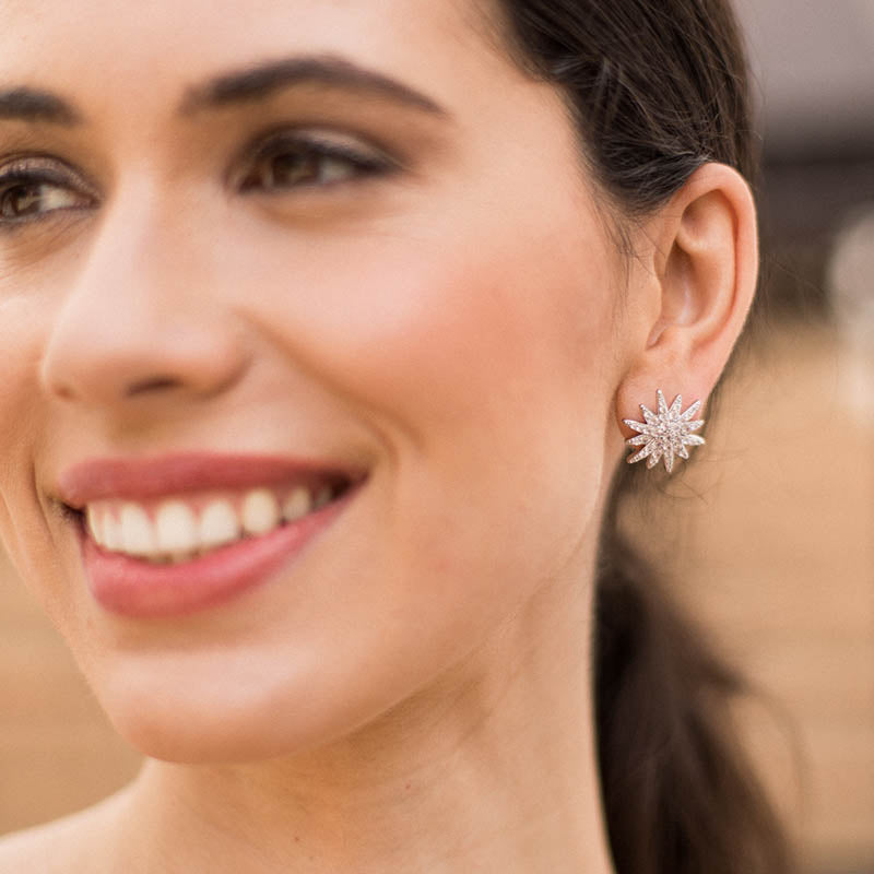 Pendientes Amaltea Plata Shine