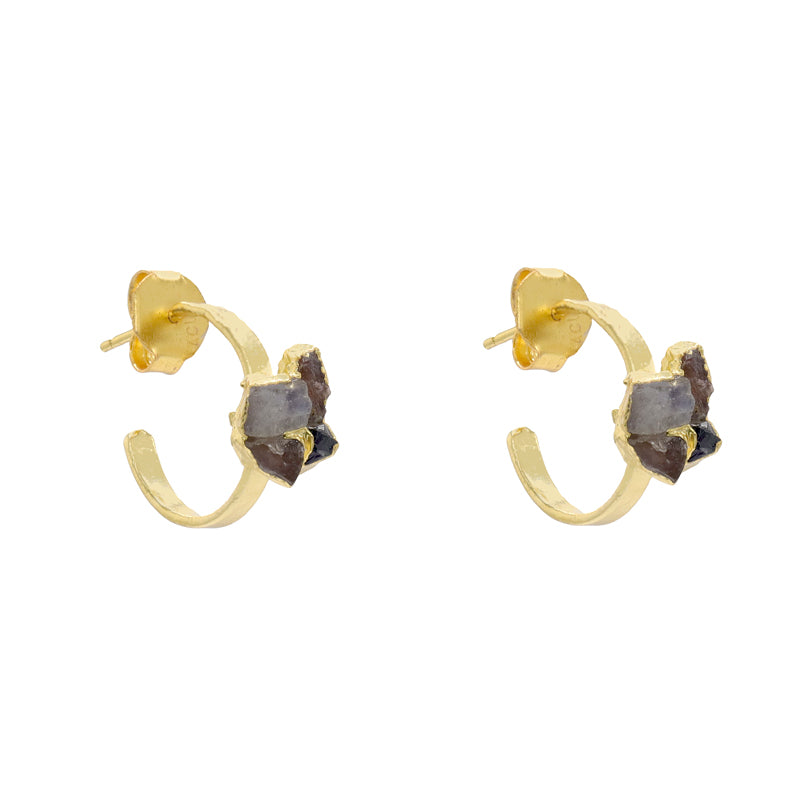 Pendientes Aros Bernini Multi stone