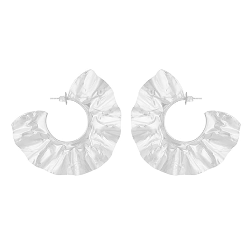 Pendientes Aros Coastline Plata