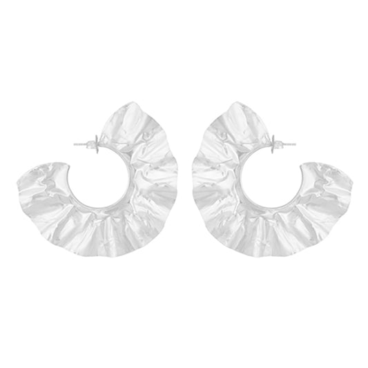 Pendientes Aros Coastline Plata