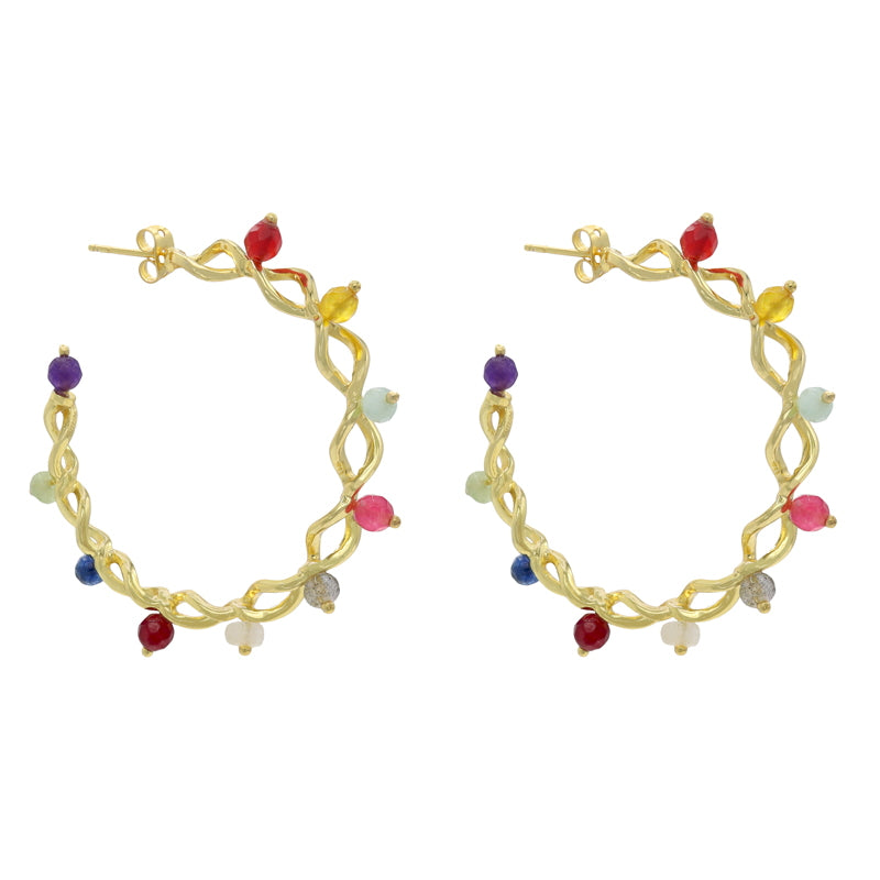 Pendientes Aros Olsen Multicolor