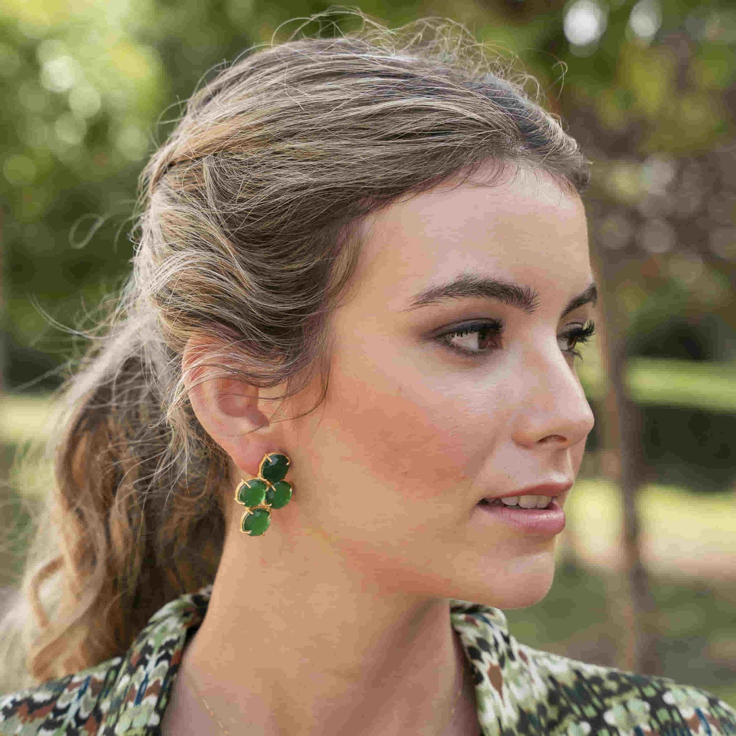 Pendientes Belimir Verde