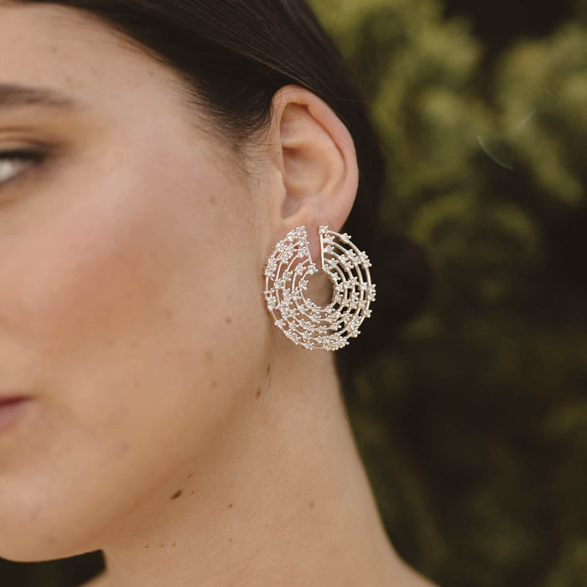 Pendientes Biel Plata Shine
