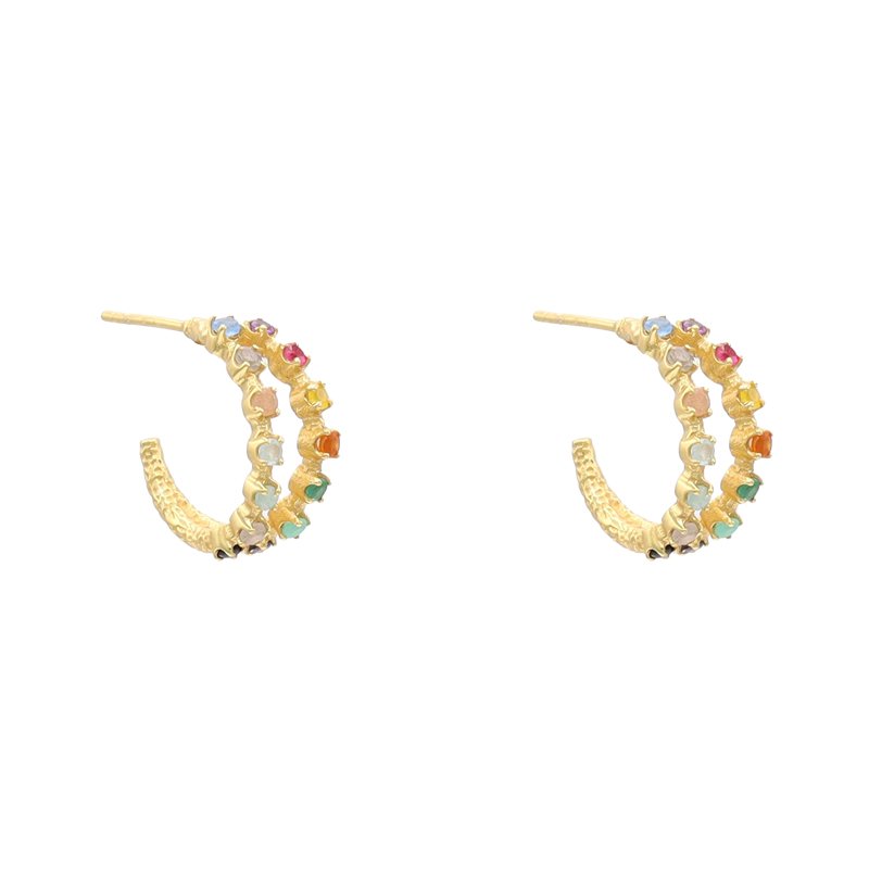 Pendientes Aros Bimba Multicolor