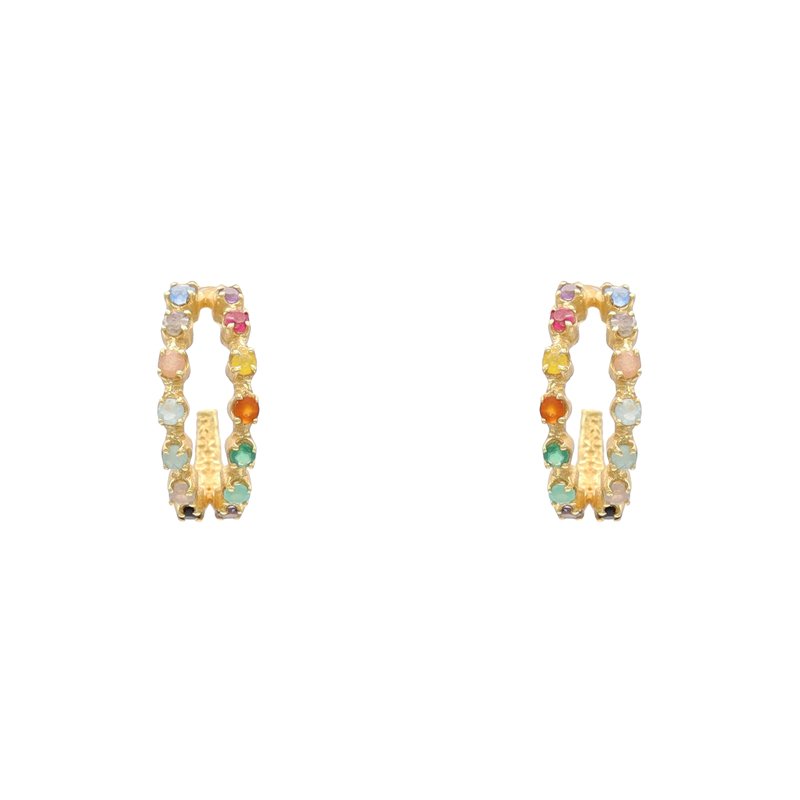 Pendientes Aros Bimba Multicolor