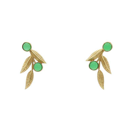 Pendientes Bloom Verde