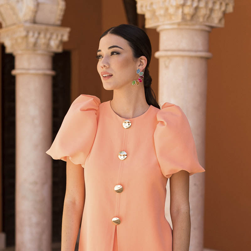 Pendientes Boreal Ed. Limitada Plata Flowers Multicolor