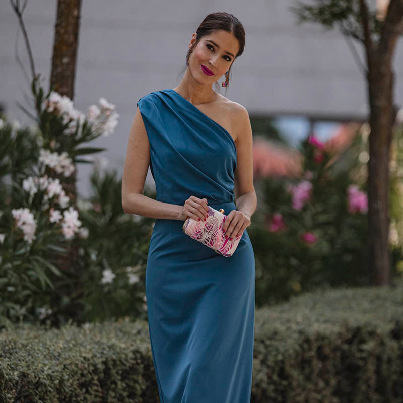 Pendientes Boreal Fucsia mo y Turquesa