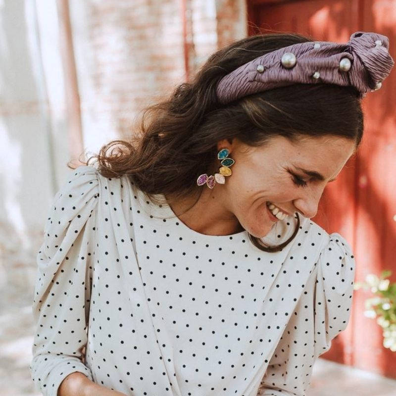 Pendientes Boreal Multicolor Tropical