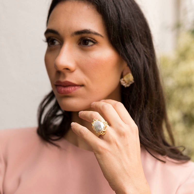 Anillo Alpes Perla