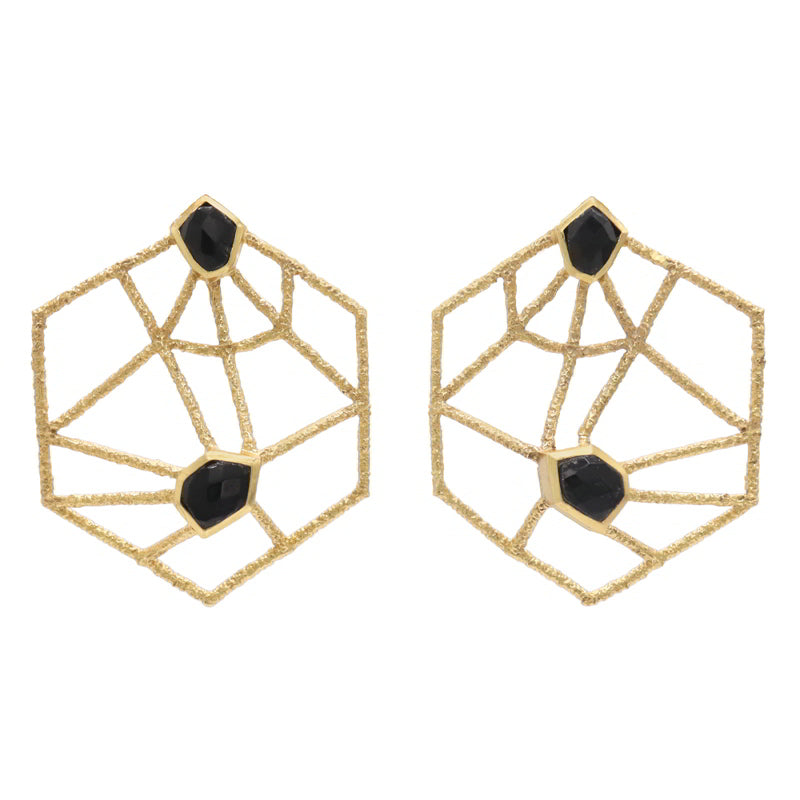 Pendientes Brac Big Negro