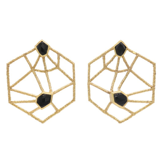 Pendientes Brac Big Negro