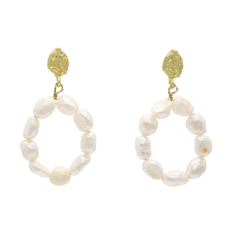 Pendientes Brela Perlas