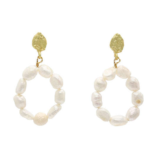 Pendientes Brela Perlas
