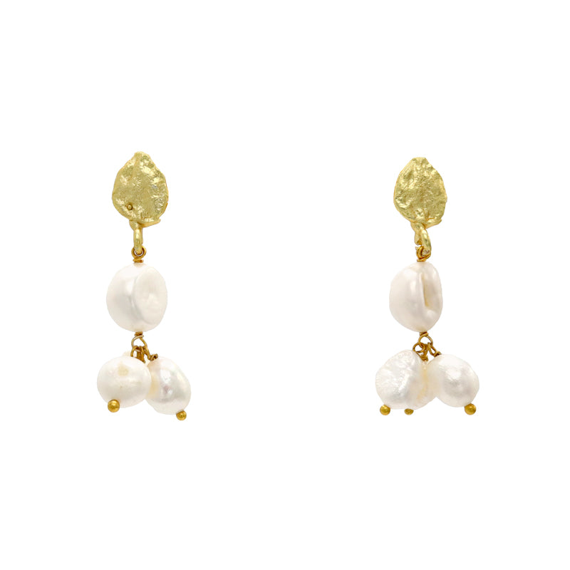 Pendientes Buset Perlas
