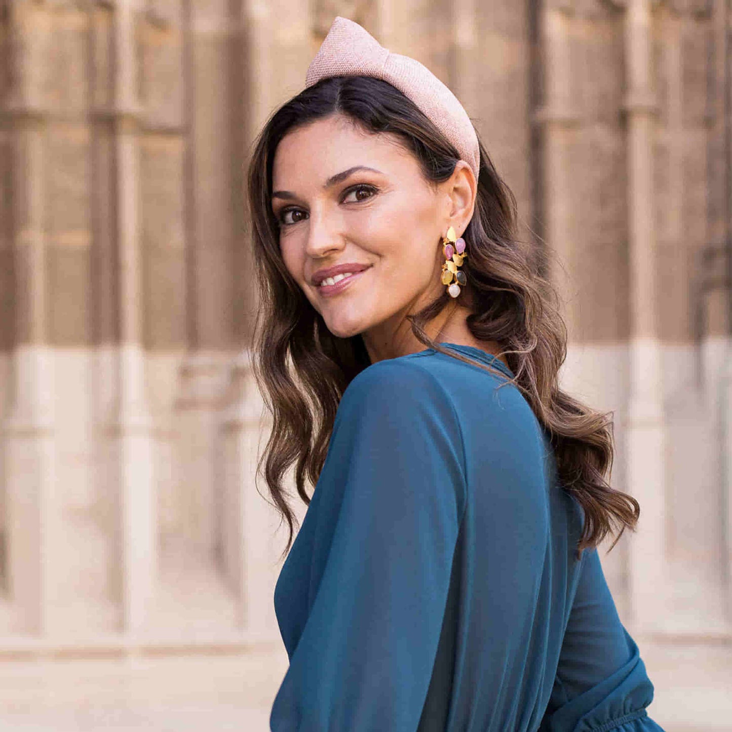 Pendientes Camelia Multicolor