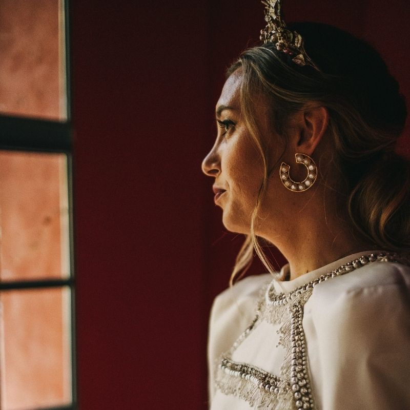 Pendientes Circus Perlas