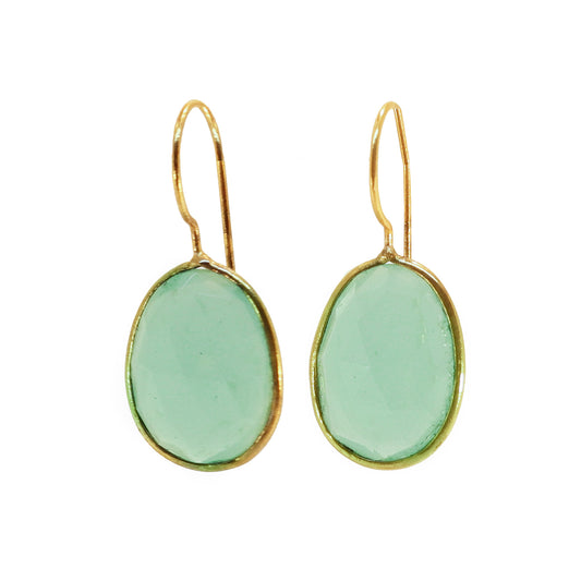 Pendientes Cloud Verde Agua