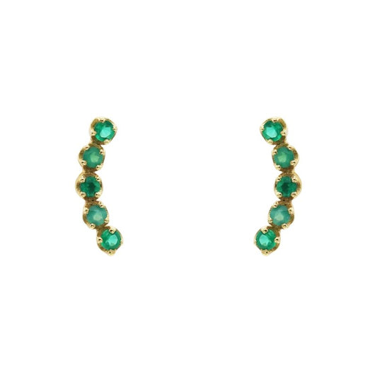 Pendientes Dainty Verde