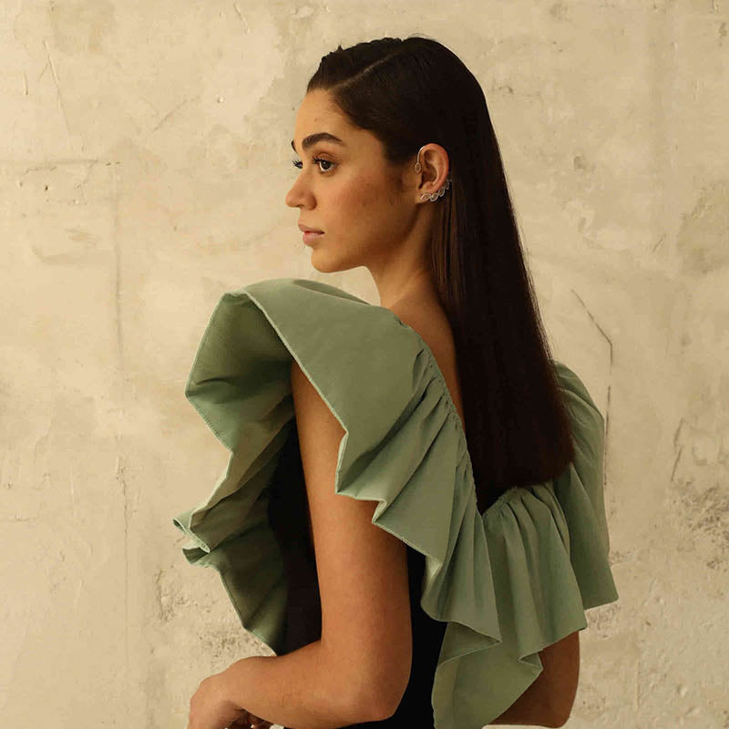 Pendientes Earcuff Cometa Multicolor Groot