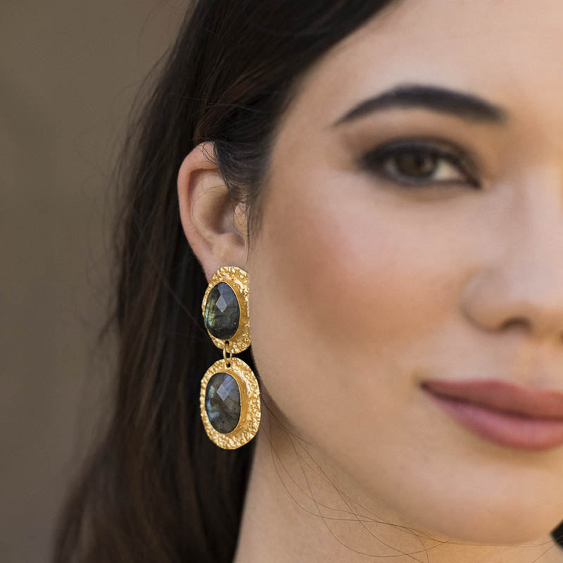 Pendientes Elenis Turquesa