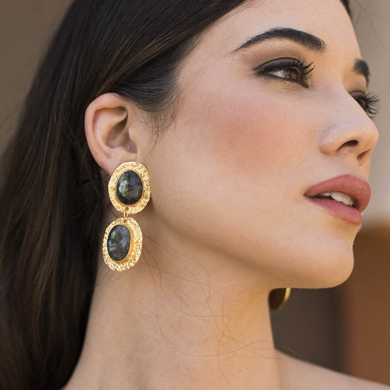 Pendientes Elenis Turquesa