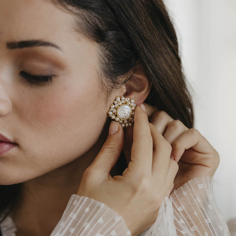 Pendientes Evy Perla