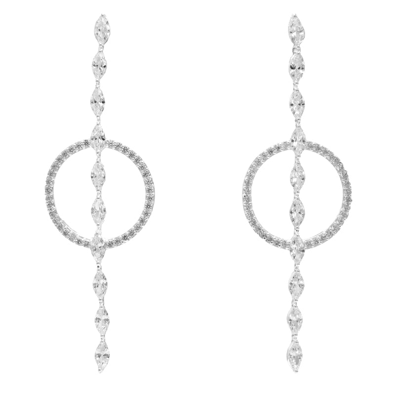 Pendientes Film Plata Shine