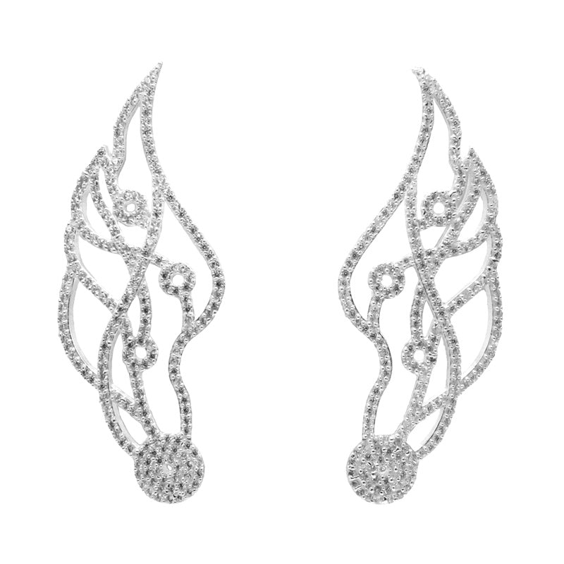 Pendientes Fonda Plata Shine