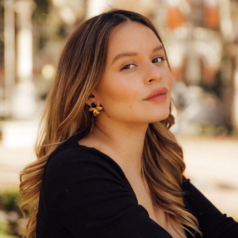 Pendientes Gràcia Ed. Limitada Negro