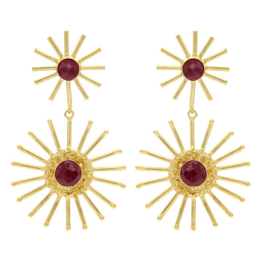 Pendientes Grimsby Ed. Limitada Rubí