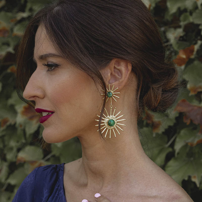 Pendientes Grimsby Ed. Limitada Verde