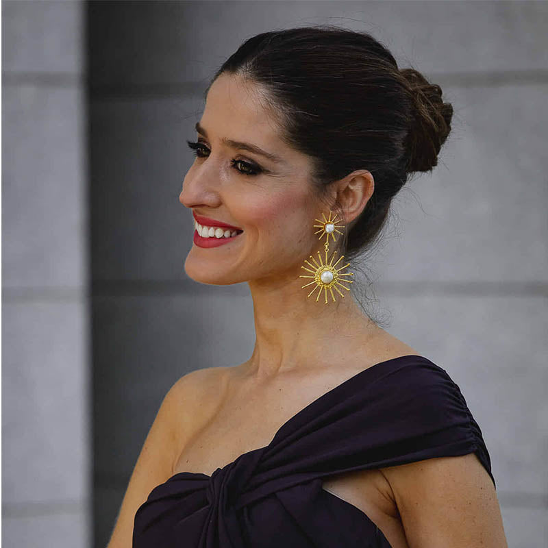 Pendientes Grimsby Ed. Limitada Morado Amatista