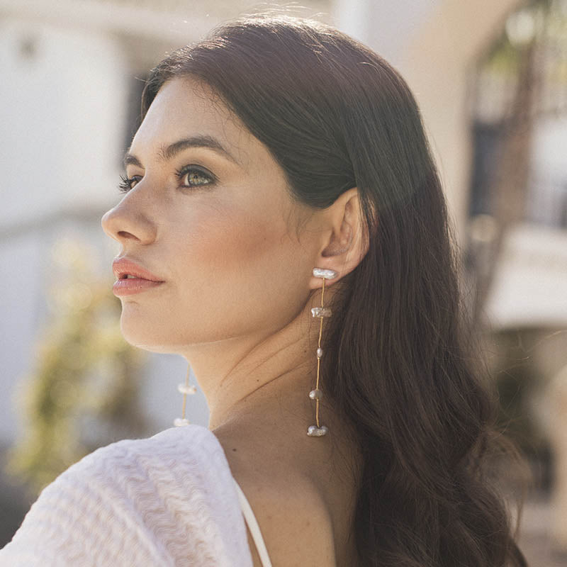 Pendientes Habili Perlas