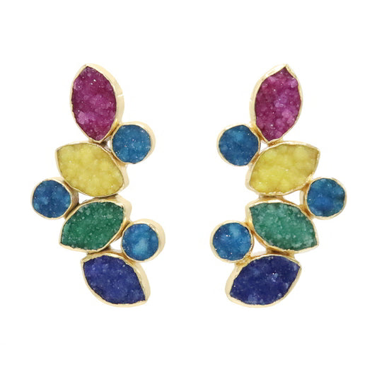 Pendientes Hali Drusa Multicolor