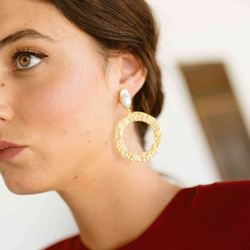 Pendientes Hope Perla