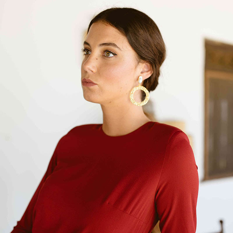 Pendientes Hope Perla