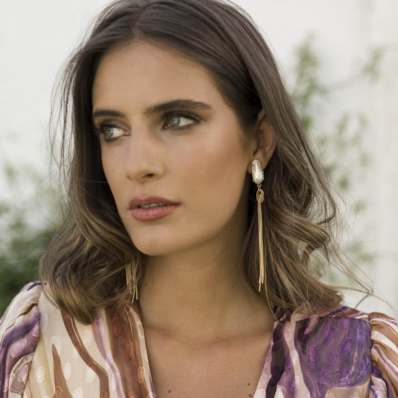 Pendientes Joan Flecos Perla
