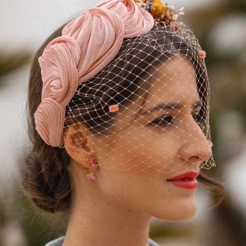 Pendientes Judit Iconic Rosa